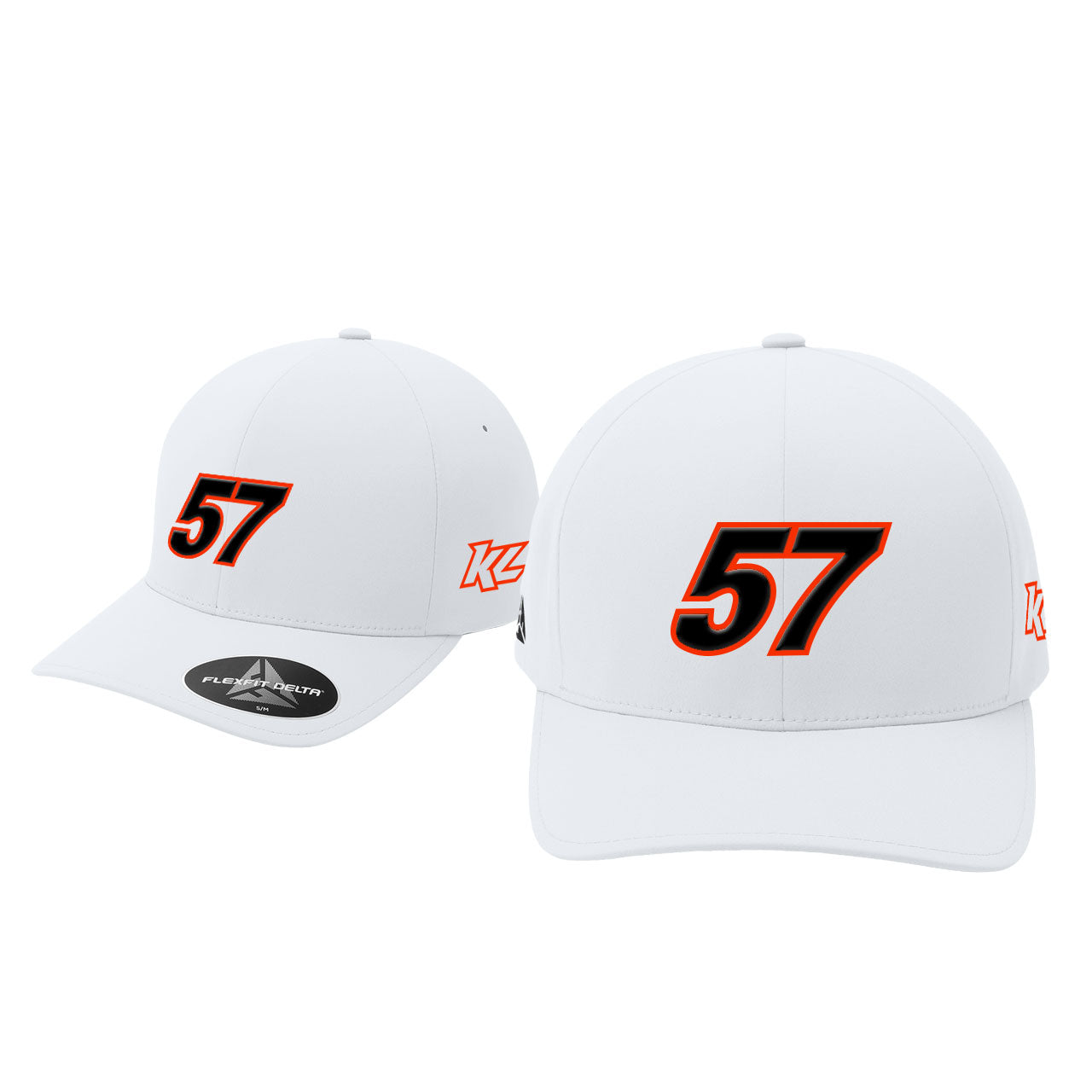 KL Clean Finish 2.0 #57 Fitted Hat- White