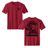 Always Hit on 5- Adult Softstyle Red Flack T-Shirt