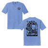 Always Hit on 5- Adult Softstyle Maritime Frost Blue T-Shirt