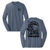 Always Hit on 5- Adult Softstyle Navy Blue Frost Long Sleeve T-Shirt