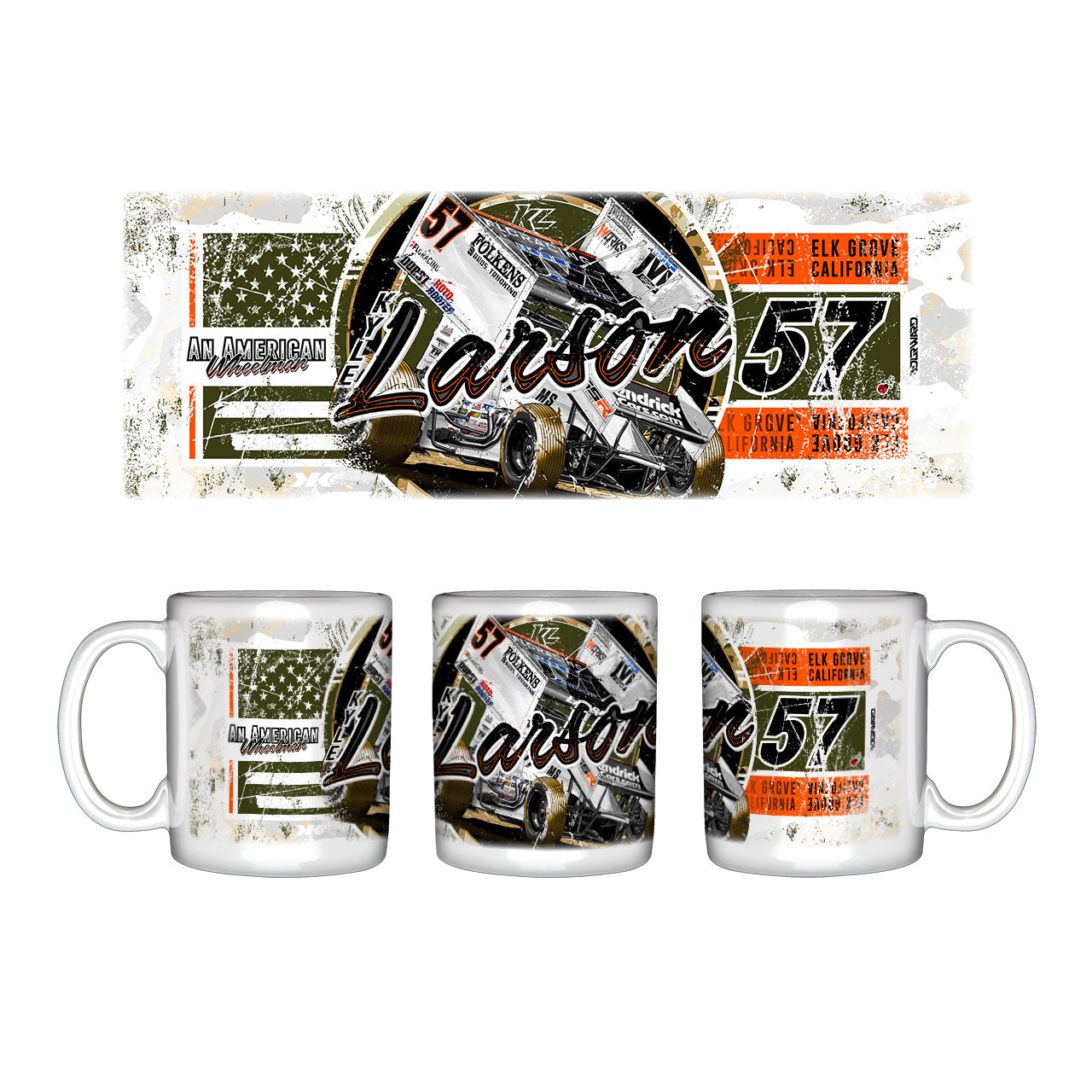 An American Wheelman Design- Coffee Mug