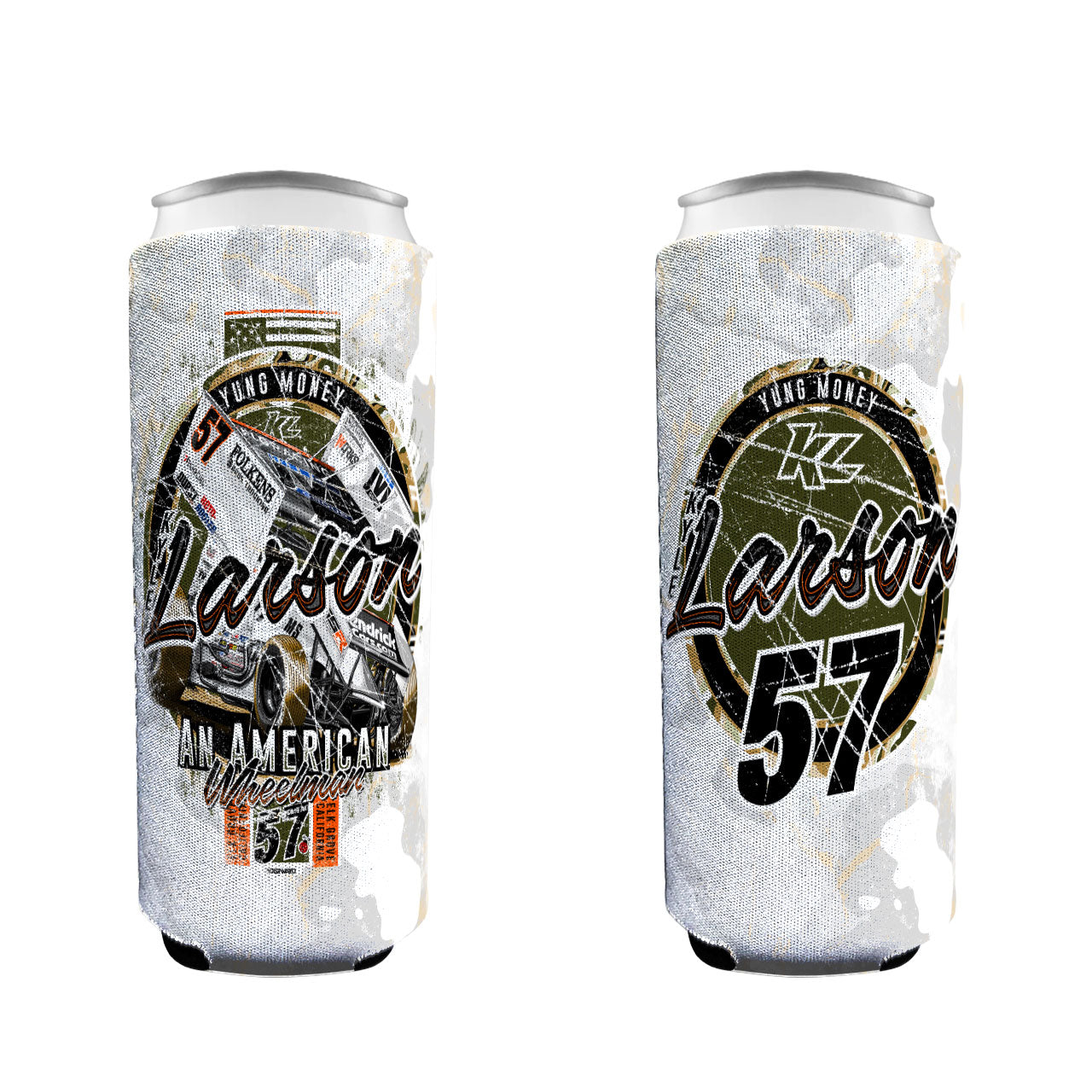 An American Wheelman Design- Coozie