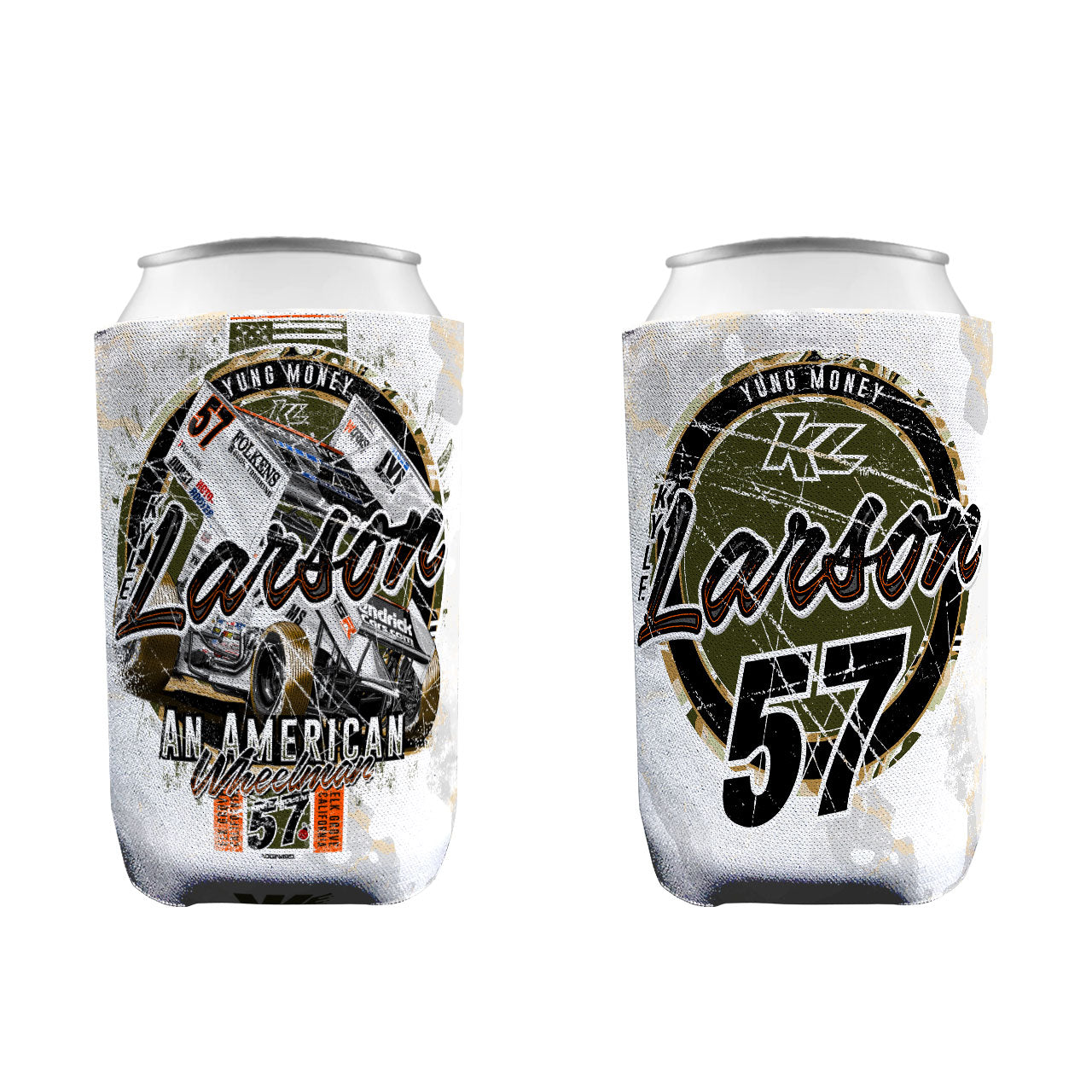 An American Wheelman Design- Coozie