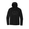 Create your Path Lifestyle Design- Adult Black Lightweight Hooded Sweatshirt