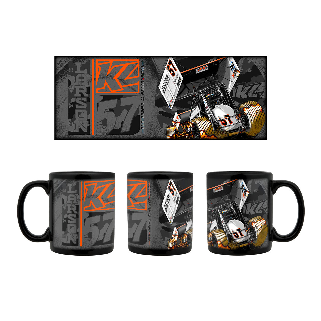 Down the Stretch Design- Coffee Mug