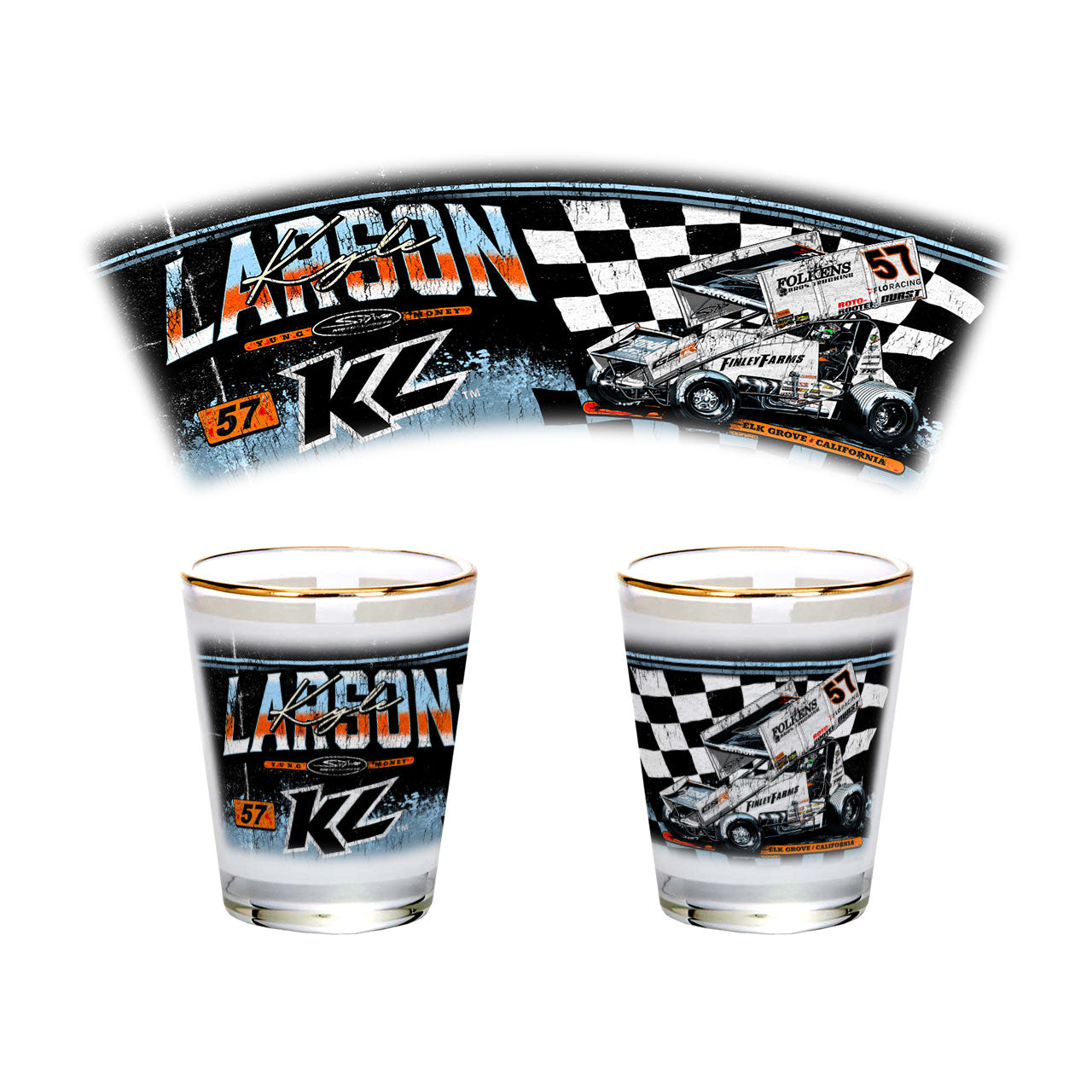 From the Front Design- Shot Glass