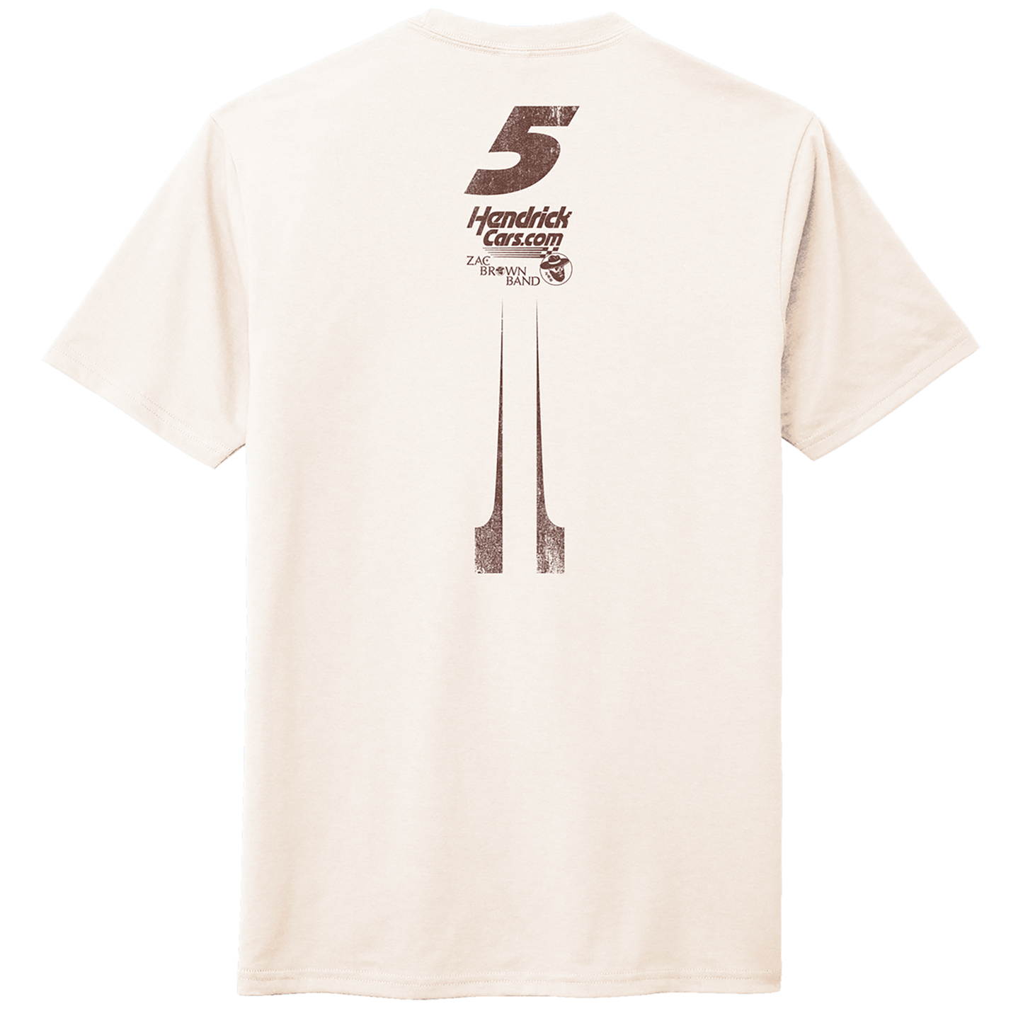 *PRE-ORDER* KL5 HendrickCars.Com Zac Brown Band Design- Adult Natural T-Shirt