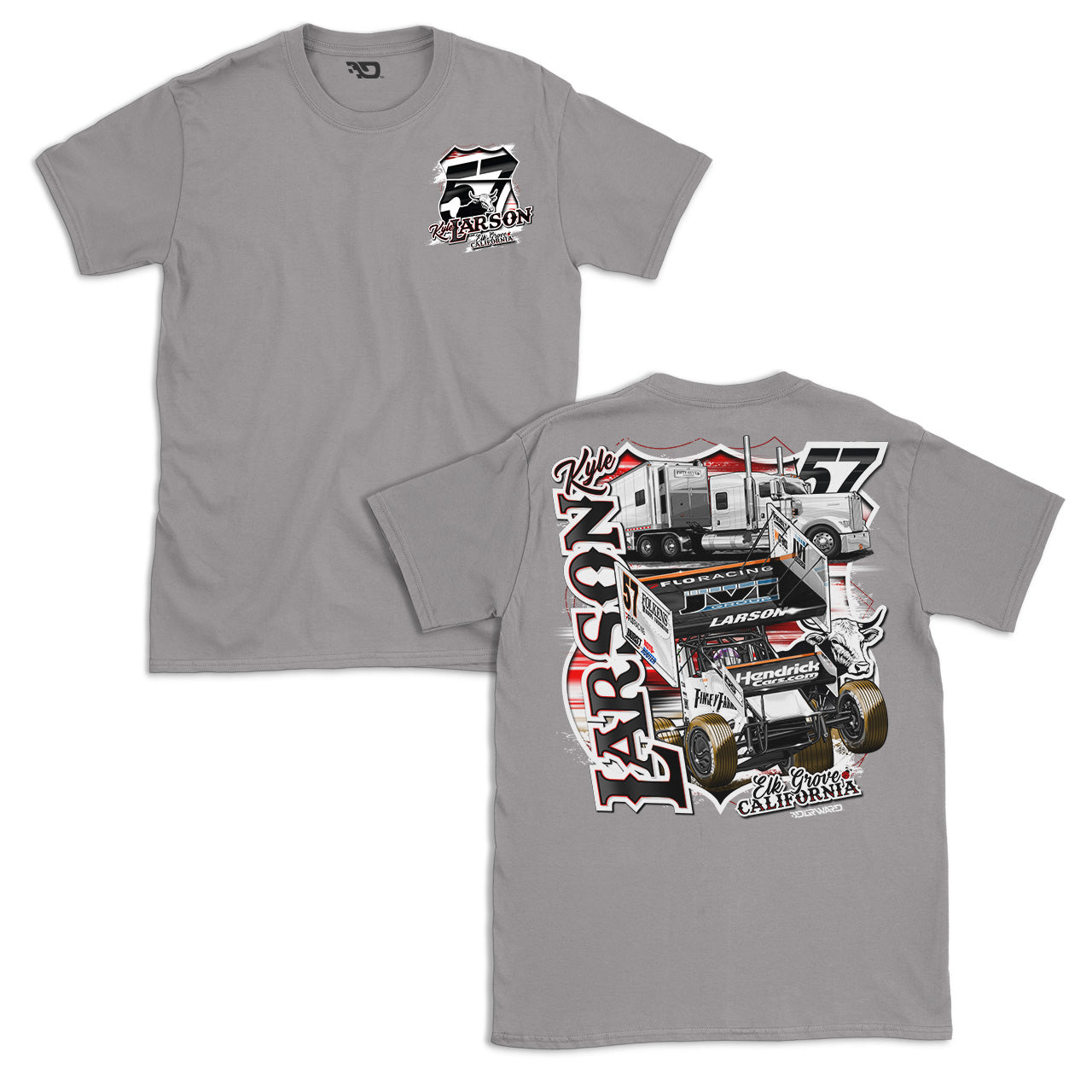 57 Hauler Design- Adult Gravel T-Shirt