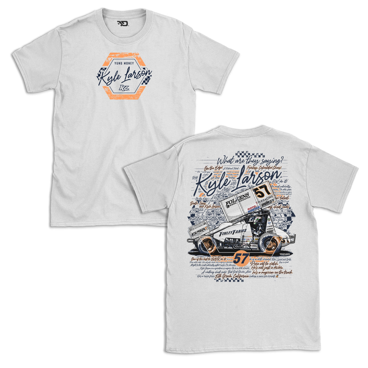 What are they Saying Design- Adult White T-Shirt