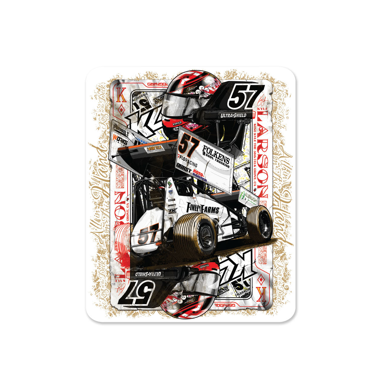 King of the Deck Design- Decal
