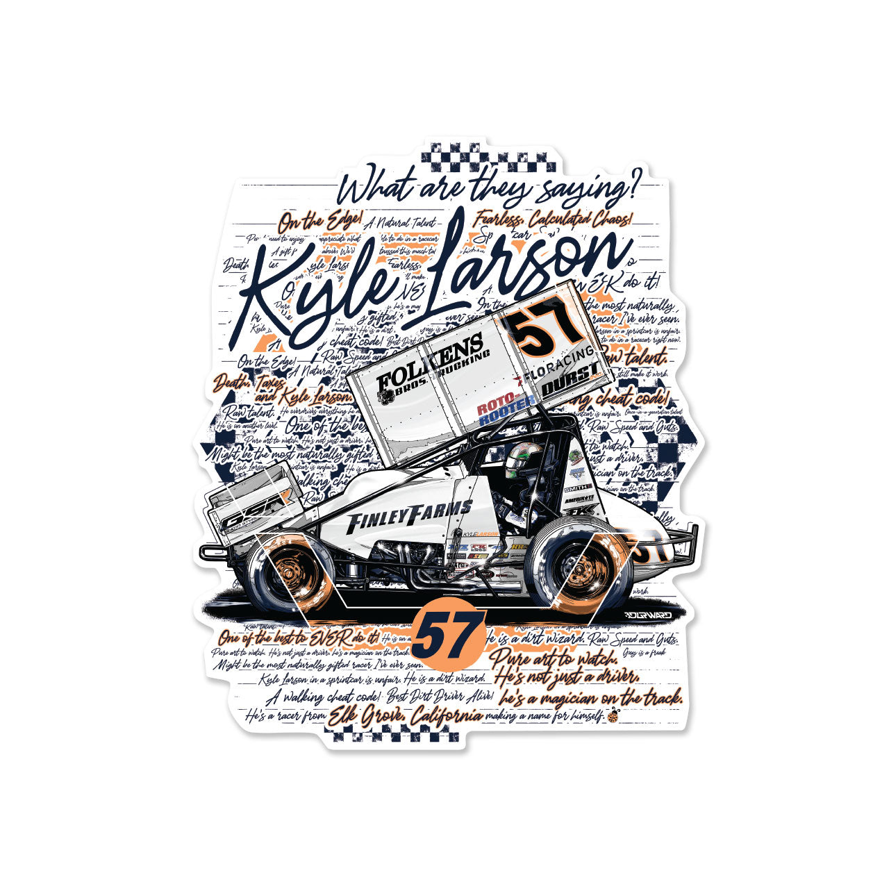 What are they Saying Design- Decal