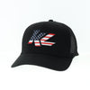 KL Black American Flag Hat