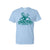 Yung Money Sliders Design- Adult Light Blue T-Shirt