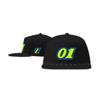 O1 Puff Design Cante Hat- Black