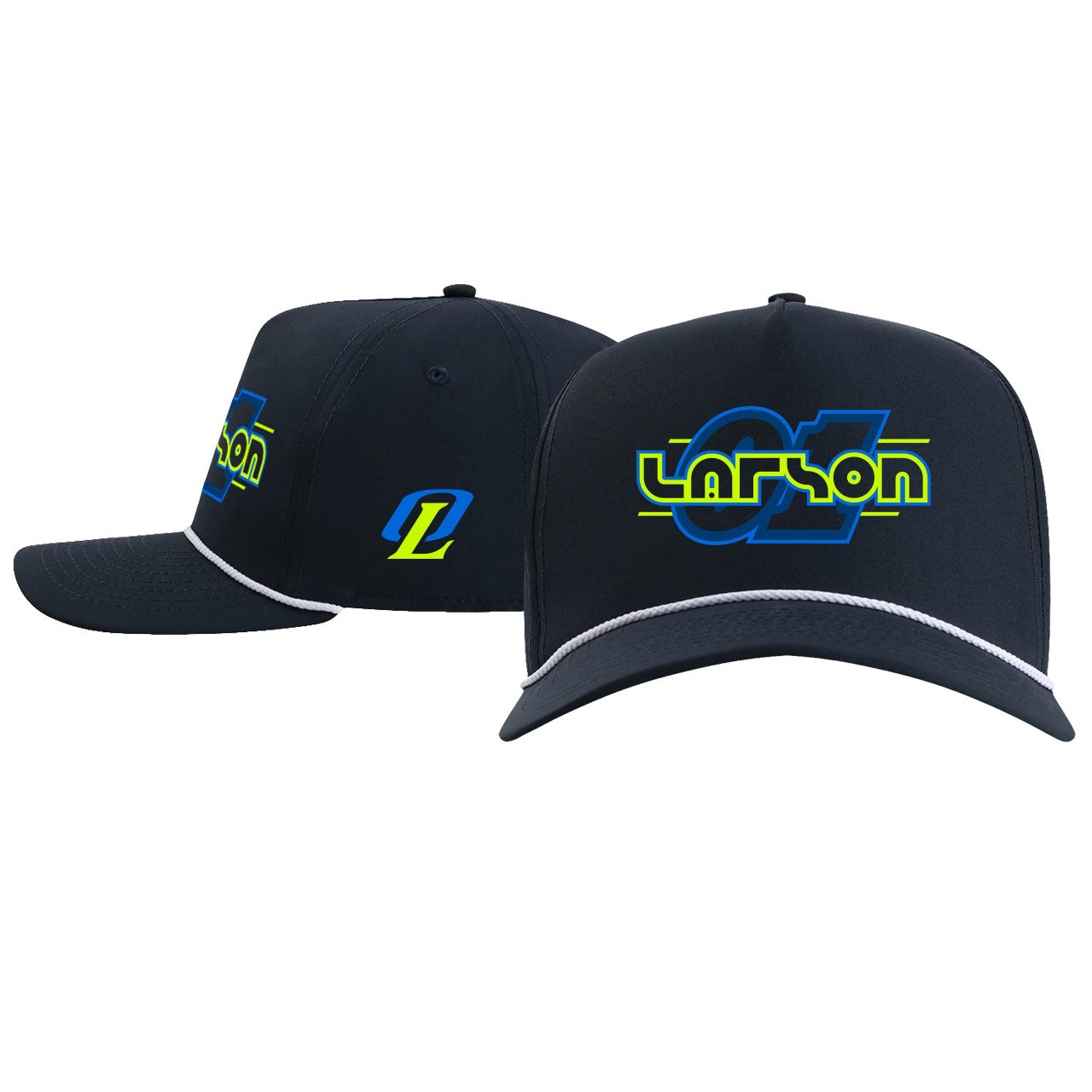 OL Livewire Design Navy/White Rope Snapback Hat