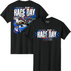2026 Everyday is Raceday Design- Adult Black T-Shirt