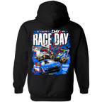2026 Everyday is Raceday Design- Adult Black Hooded Sweatshirt