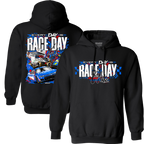 2026 Everyday is Raceday Design- Adult Black Hooded Sweatshirt