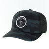 KL Yung Money Circle Patch Hat- Black Camo REMPA Adjustable