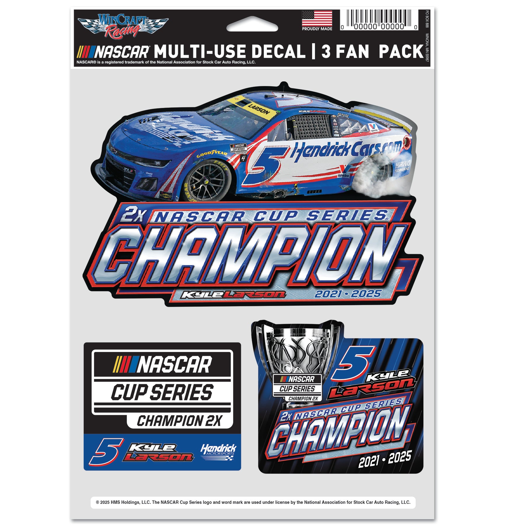 *PRE-ORDER* 2X No.5 Champion Decal Sheet- 3 Piece