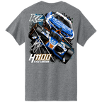 KL5/KL17 HendrickCars.Com H1100 Dual Design- Adult Graphite Heather Grey T-Shirt