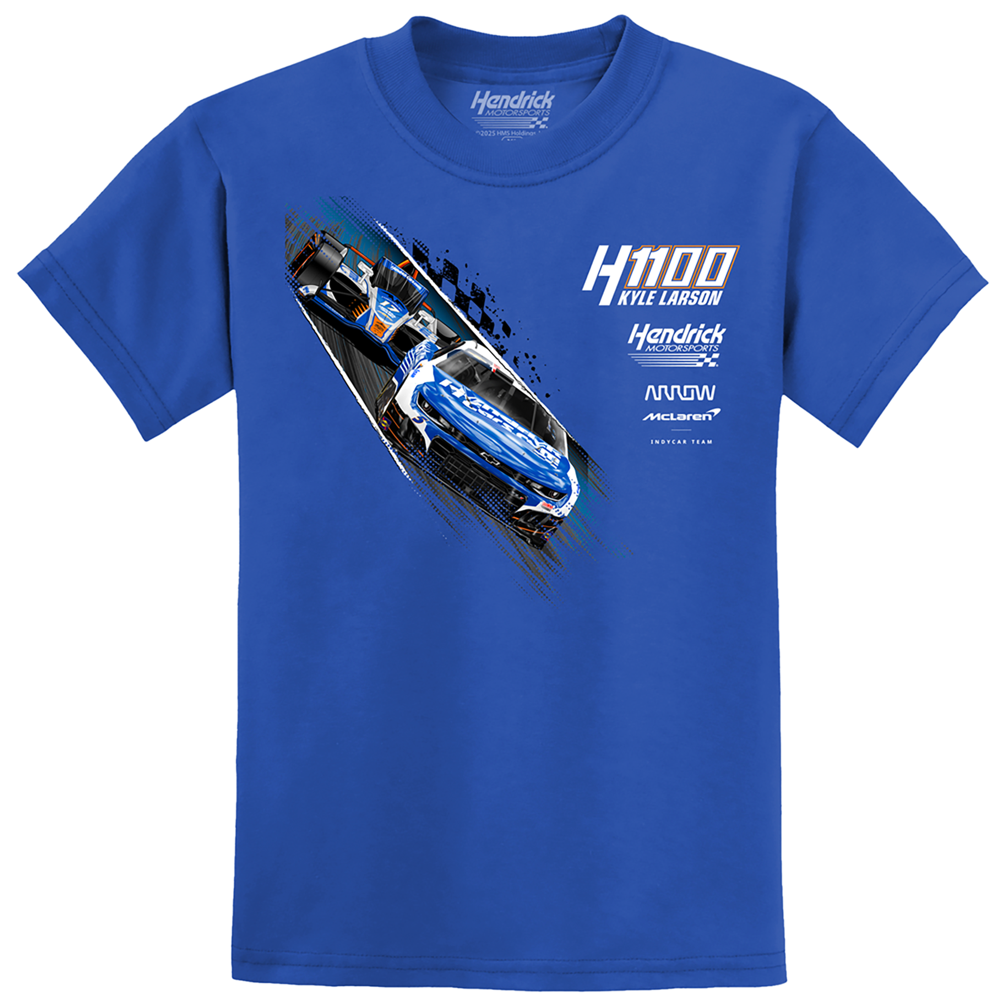 KL5/KL17 HendrickCars.Com H1100 Dual Design- Youth True Royal T-Shirt