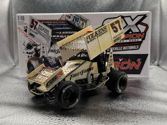*PRE-ORDER* 1:18 Scale 2024 No. 57 Knoxville Nationals Raced Win Version Diecast