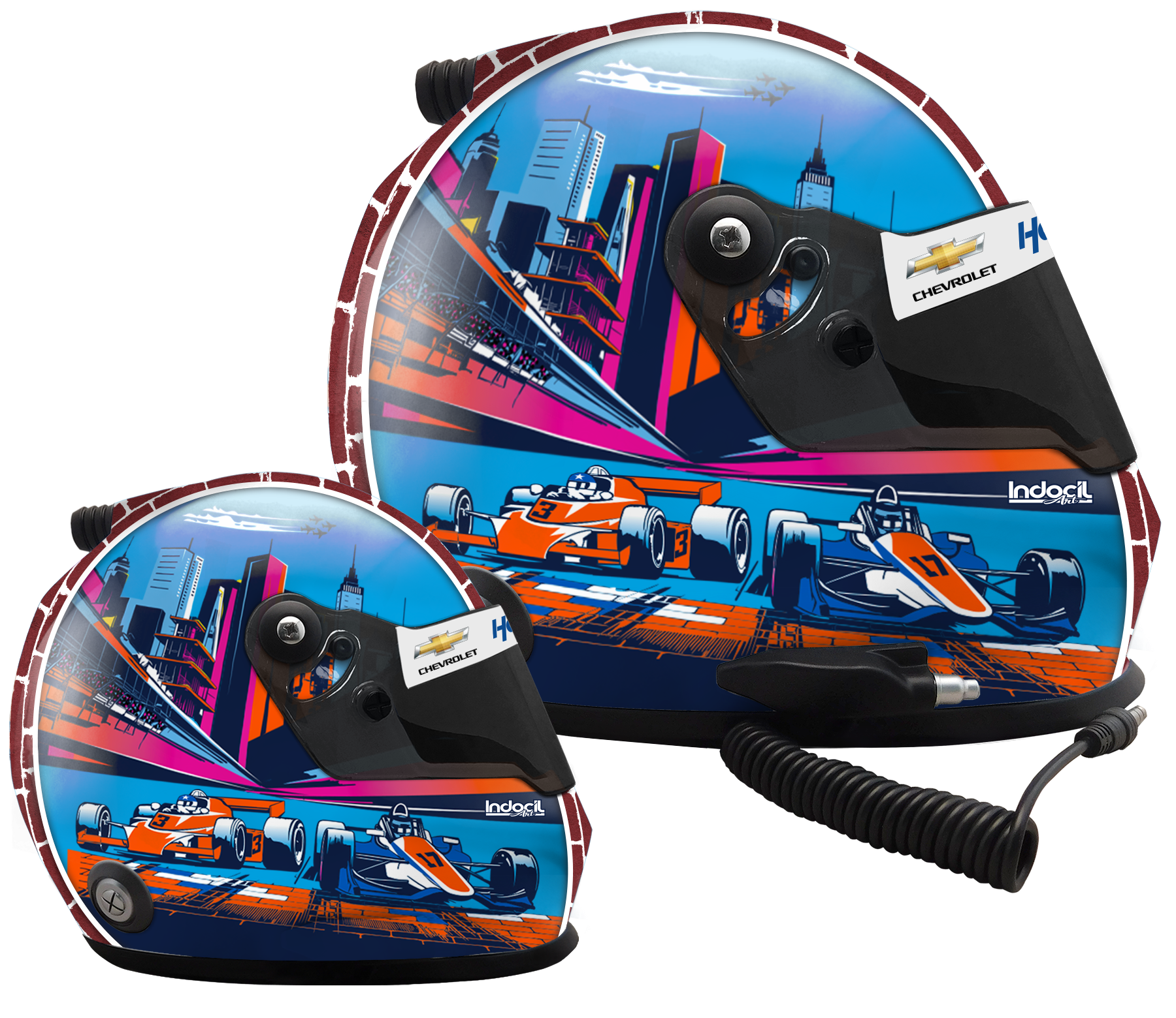Kyle Larson 2024 H1100 No. 5 Replica Helmet
