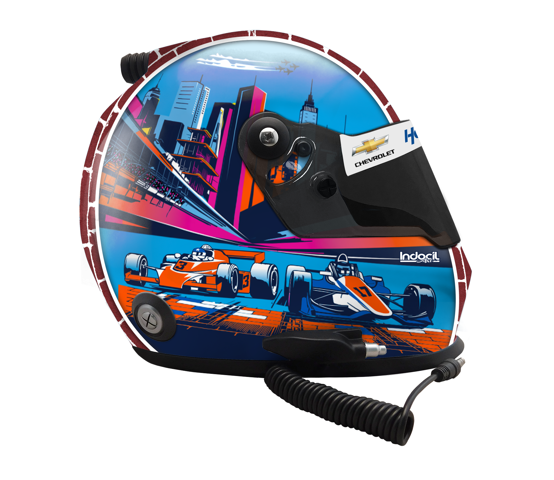 Kyle Larson 2024 H1100 No. 5 Replica Helmet