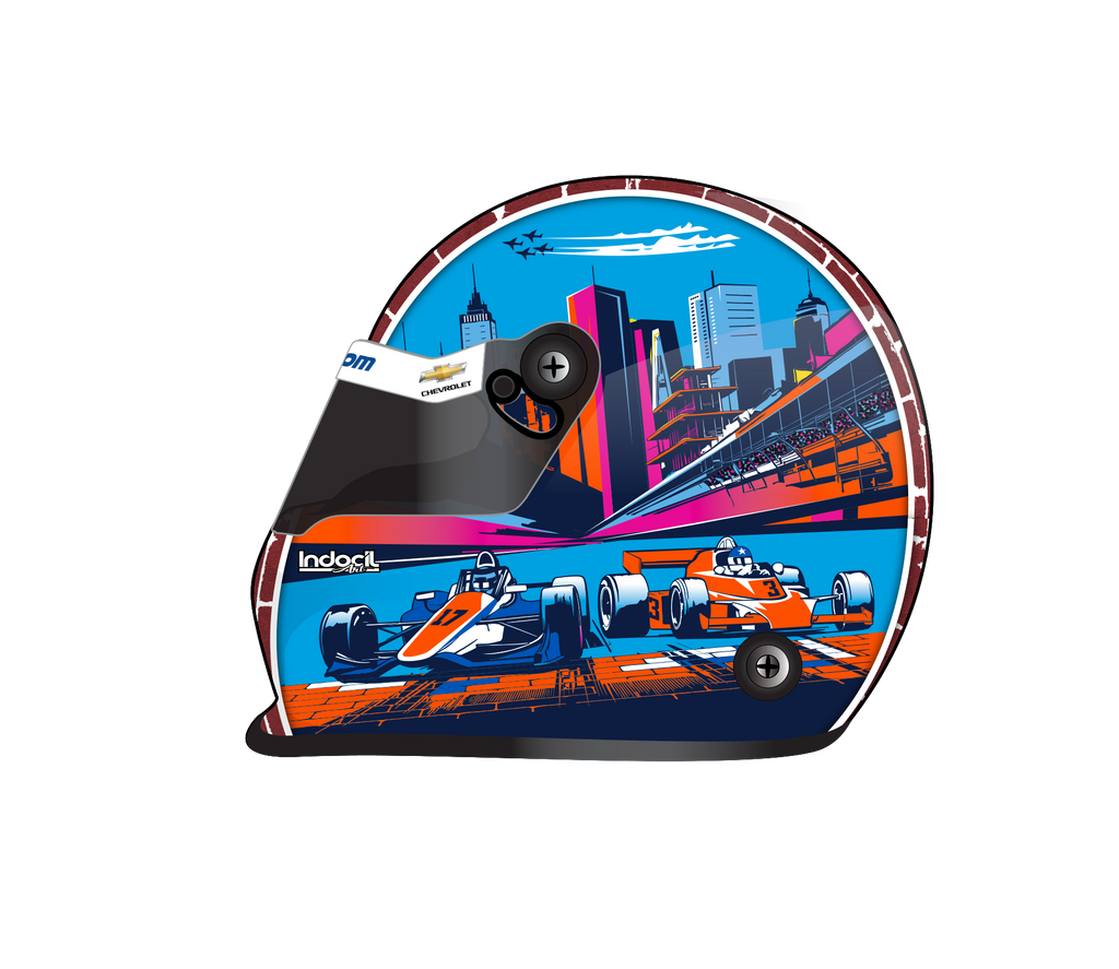 Kyle Larson 2024 H1100 No. 5 Replica Helmet