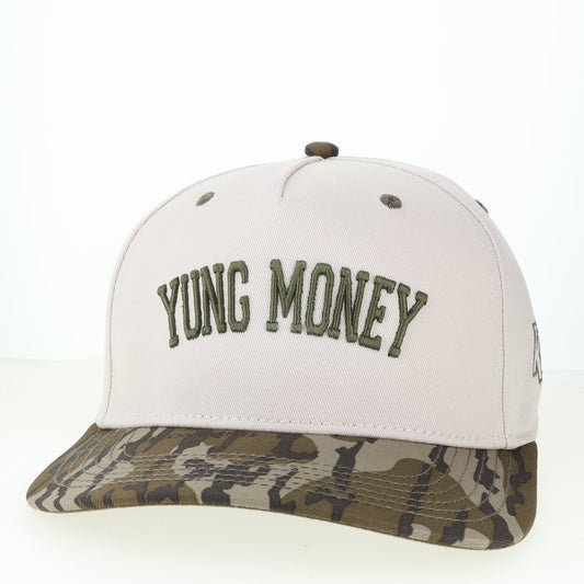 Yung Money Hat- Stone/Bottomland Camo