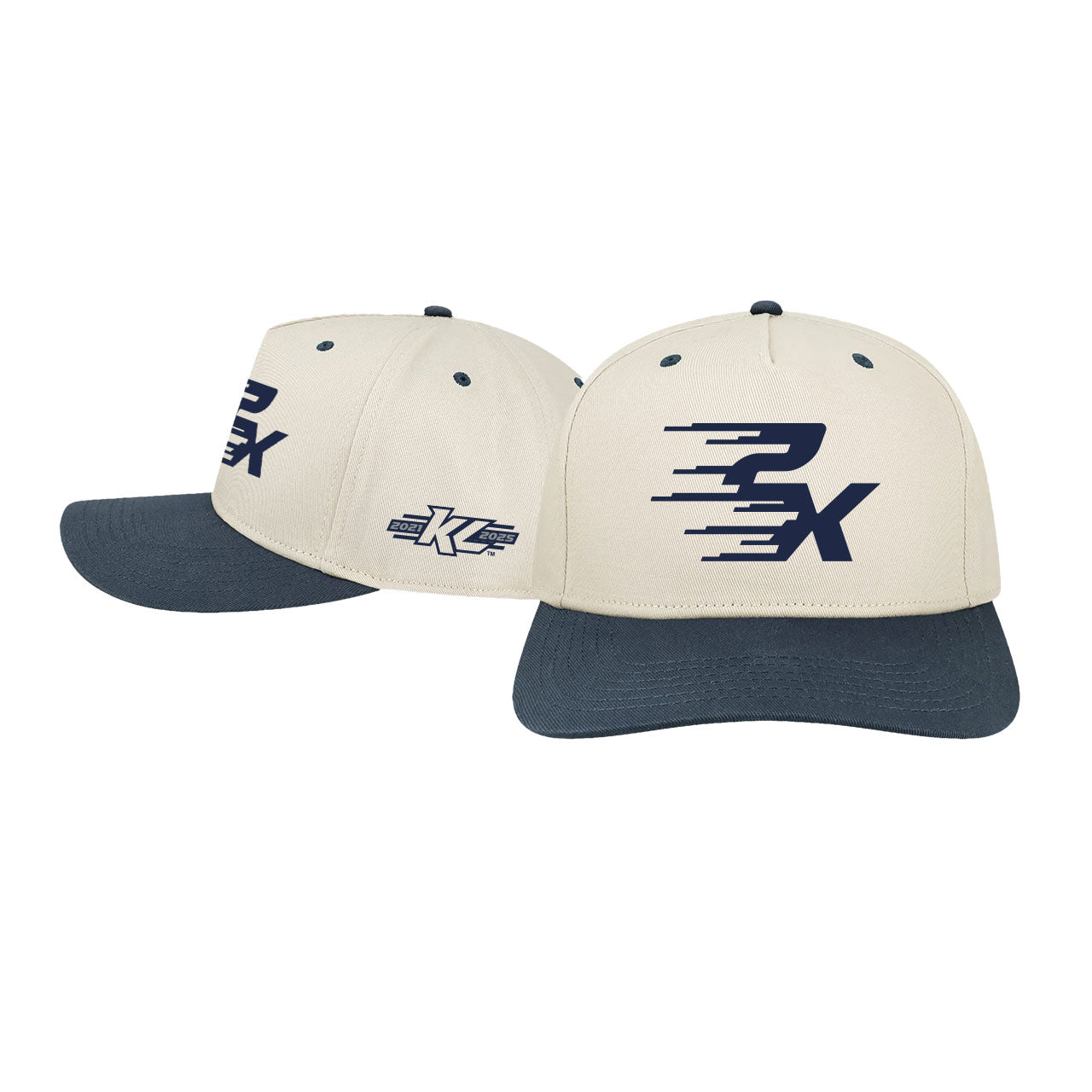*PRE-ORDER* 2X Champion Snapback Hat- Stone/Navy