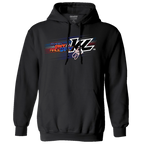 2025 Everyday is Raceday Design- Adult Black Hooded Sweatshirt