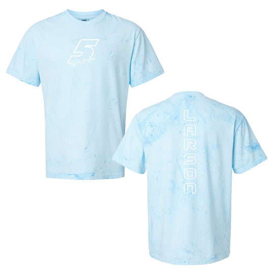 5 Ladies Design- Adult Fiji Blue Tie-Dye T-Shirt