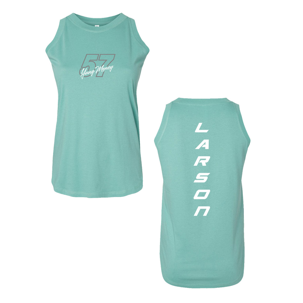 57 Ladies Design- Adult Saltwater Jersey Tank Top