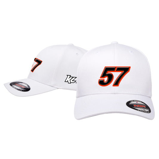 KL Clean Finish 2.0 #57 Flexfit Hat- White