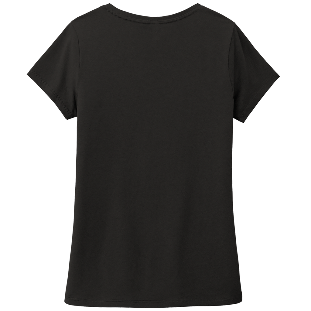 KL17 Design- Ladies Black V-Neck shirt