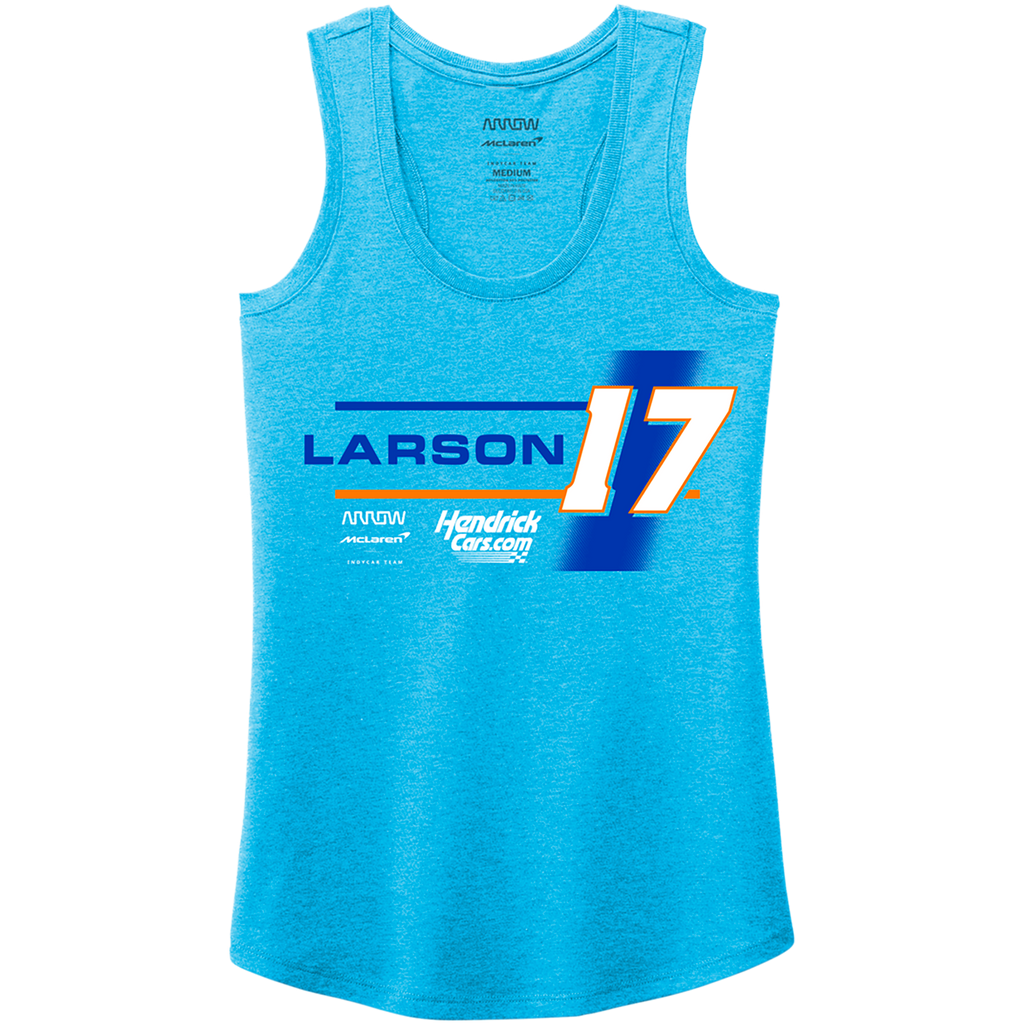 KL17 Design- Ladies Turquoise Frost Tank Top
