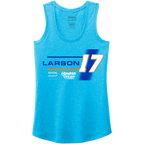 KL17 Design- Ladies Turquoise Frost Tank Top
