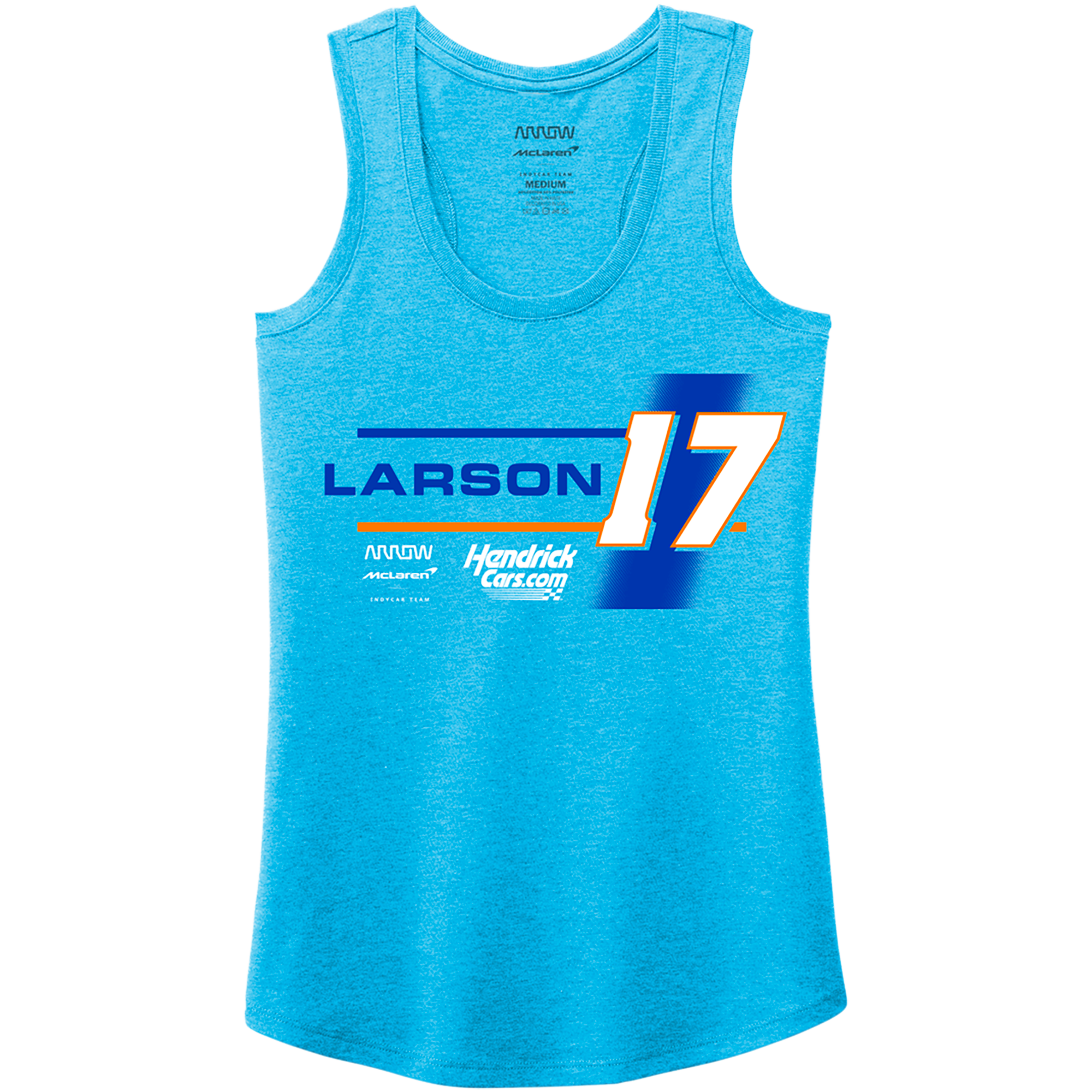 KL17 Design- Ladies Turquoise Frost Tank Top