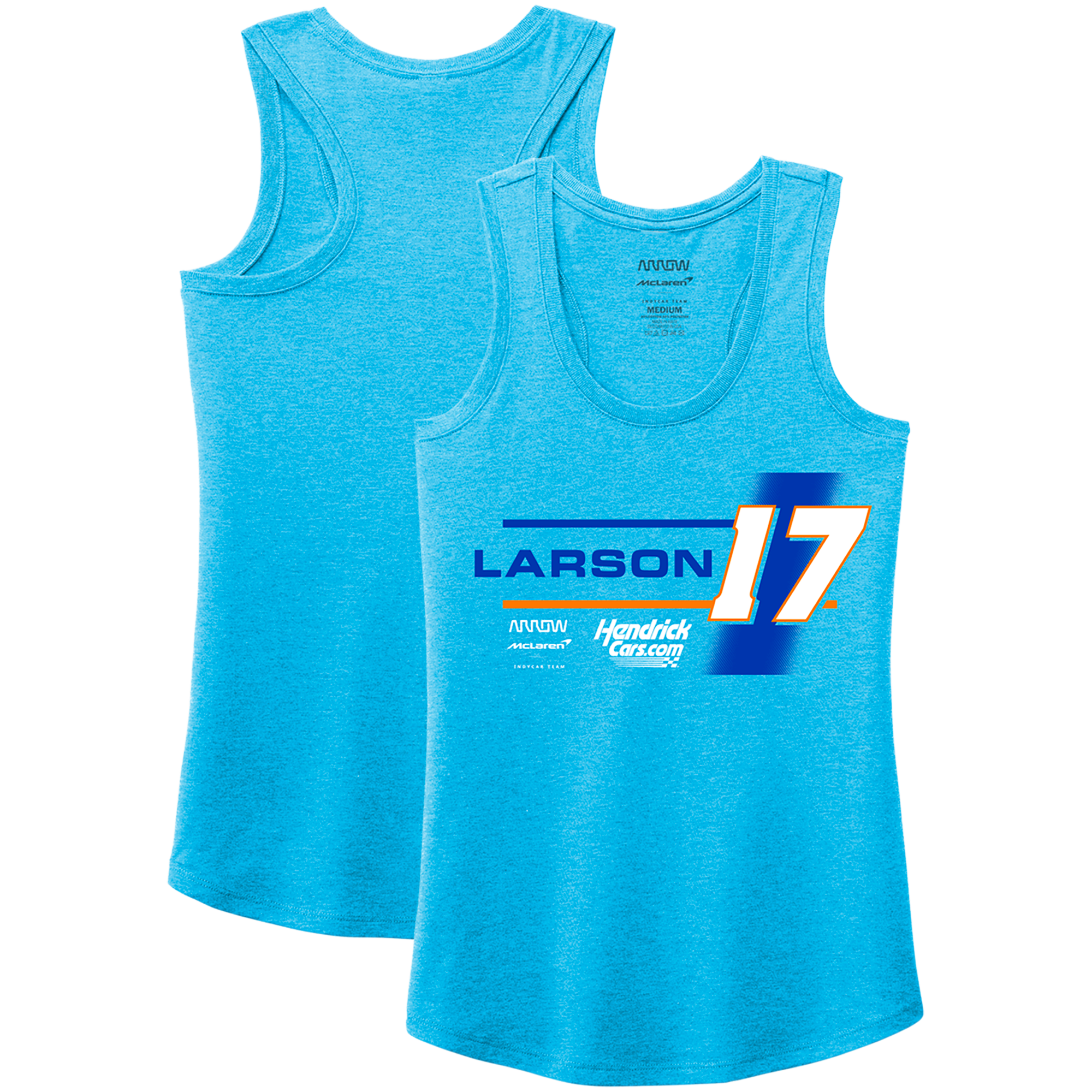 KL17 Design- Ladies Turquoise Frost Tank Top