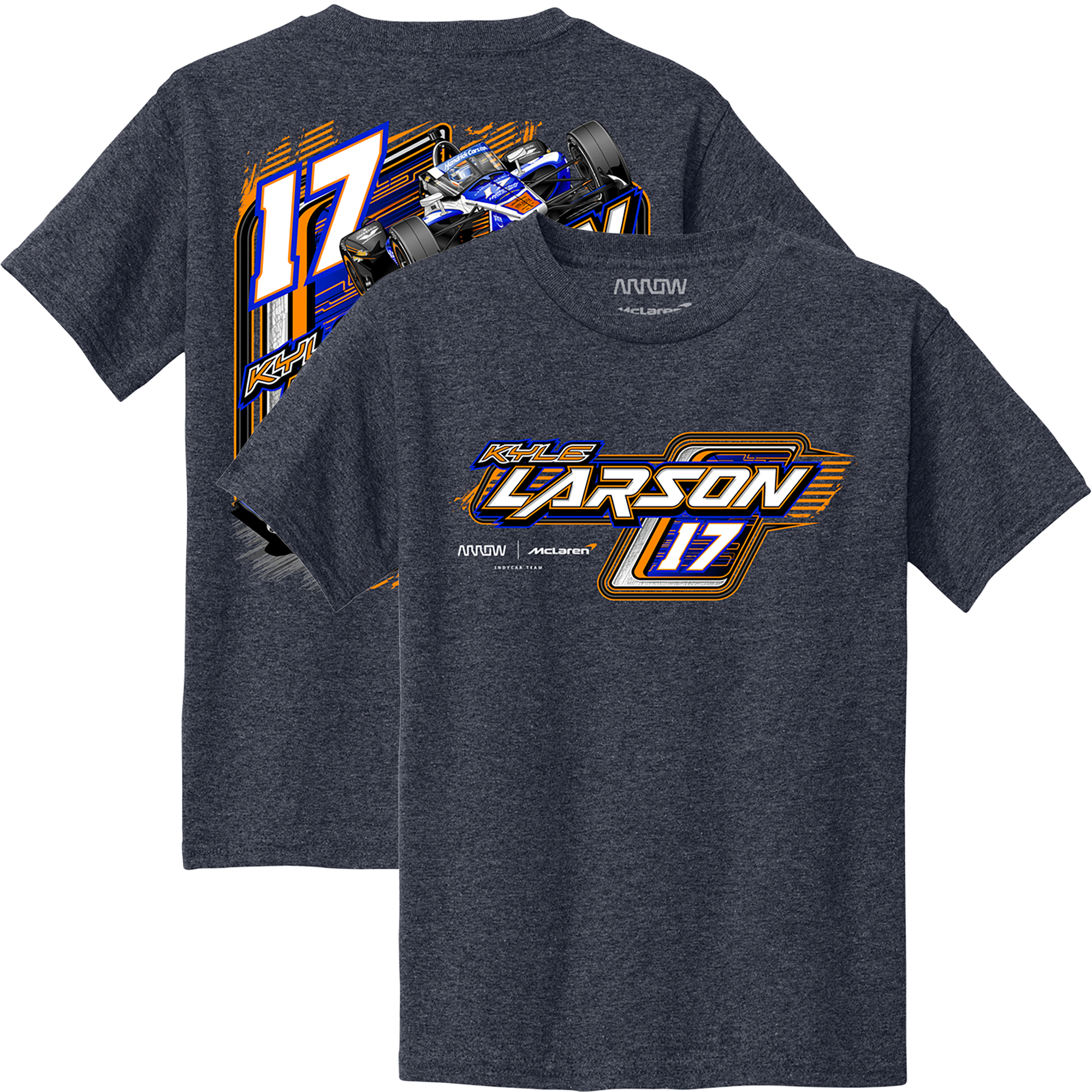 KL17 2025 Design- Youth Heather Navy T-Shirt