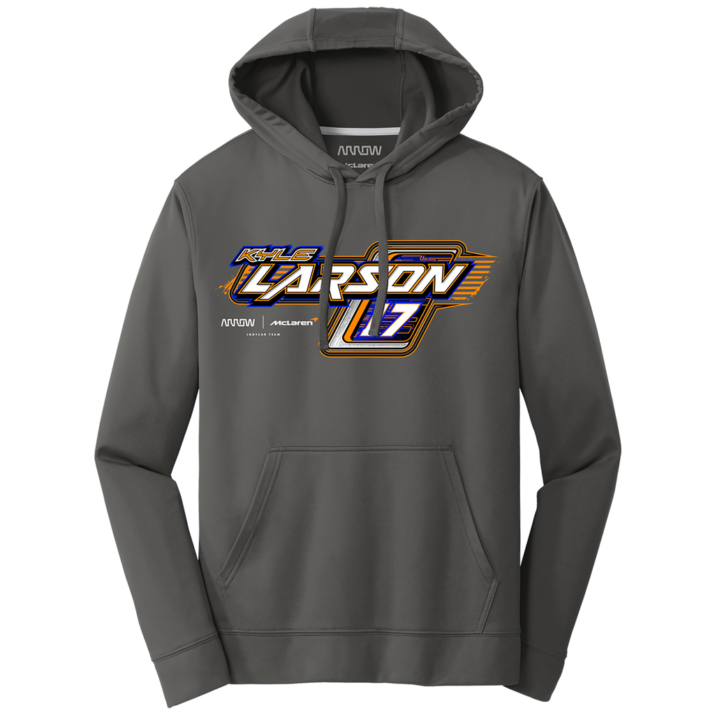 KL17 HendrickCars.Com 2025 Design- Adult Charcoal Grey Hooded Sweatshirt