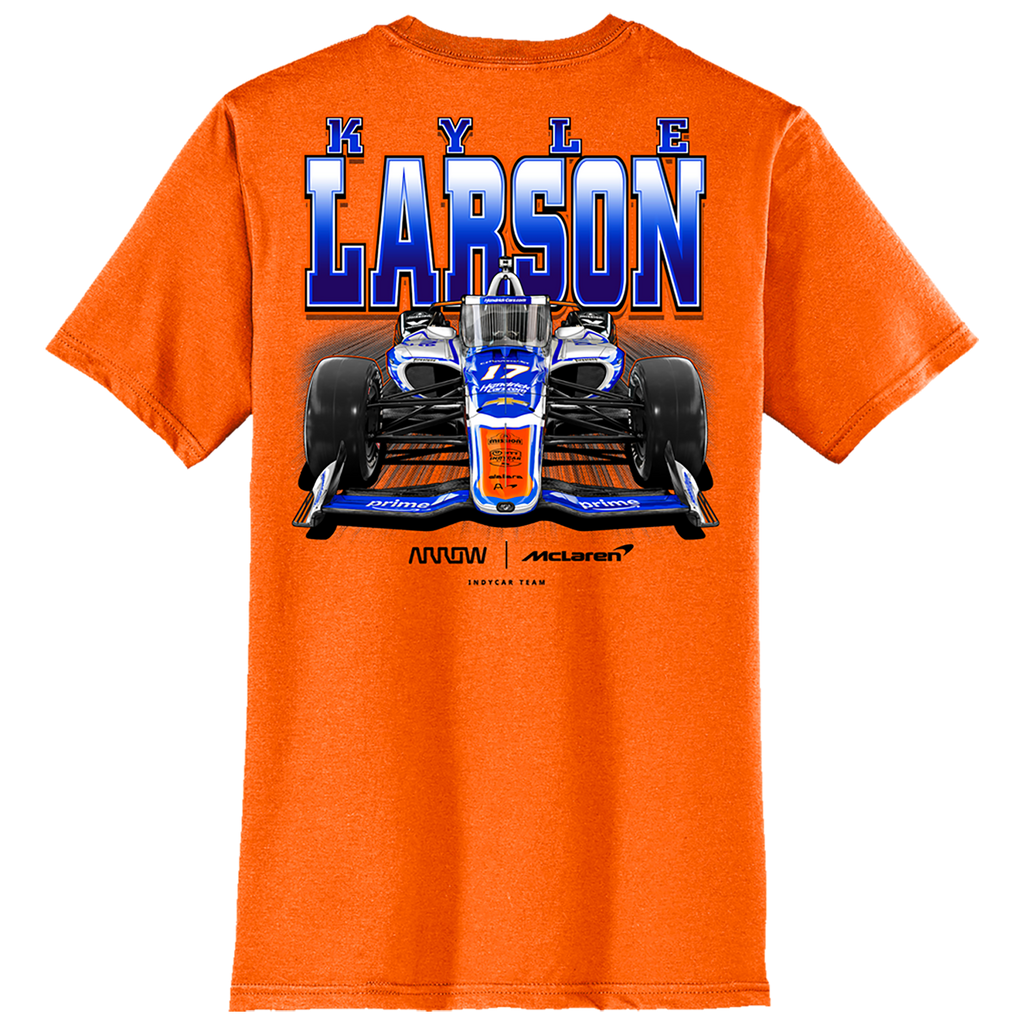 KL17 HendrickCars.Com 2025 Design- Adult Orange T-Shirt