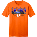 KL17 HendrickCars.Com 2025 Design- Adult Orange T-Shirt