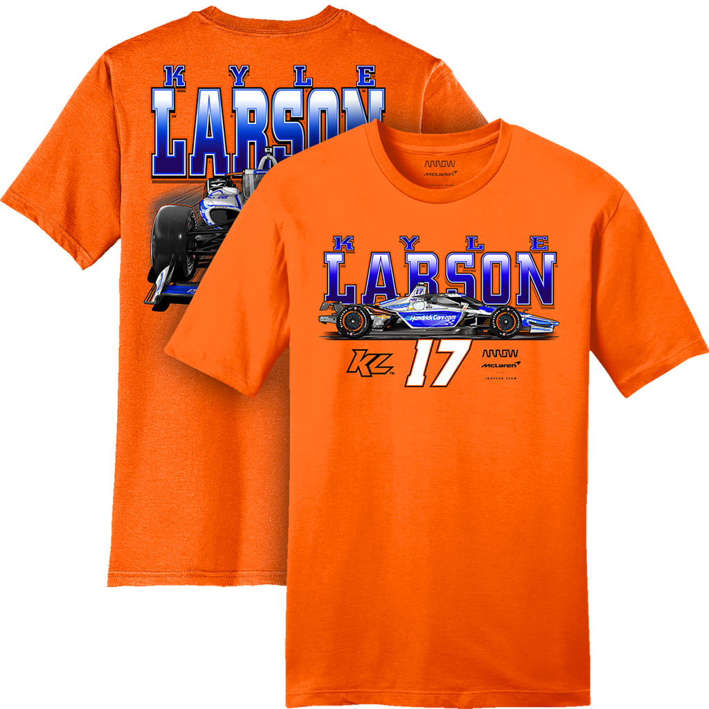 KL17 HendrickCars.Com 2025 Design- Adult Orange T-Shirt