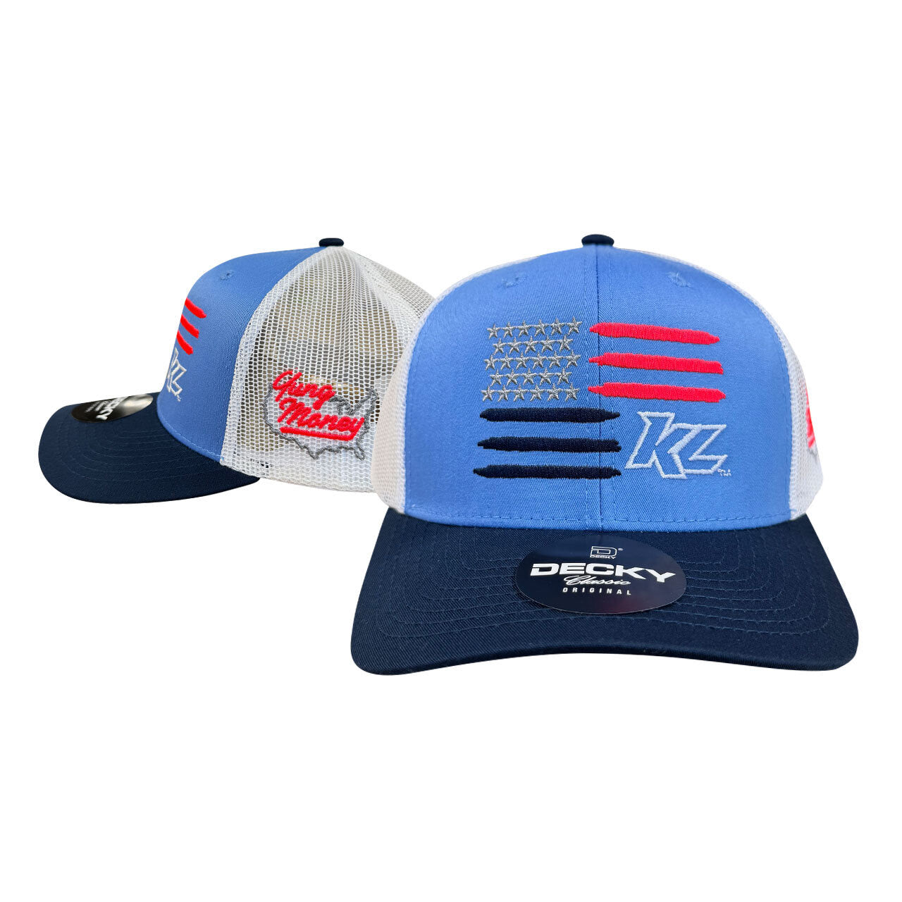 All American 250th Lifestyle Design- Adult Navy/Sky/White Snapback Hat