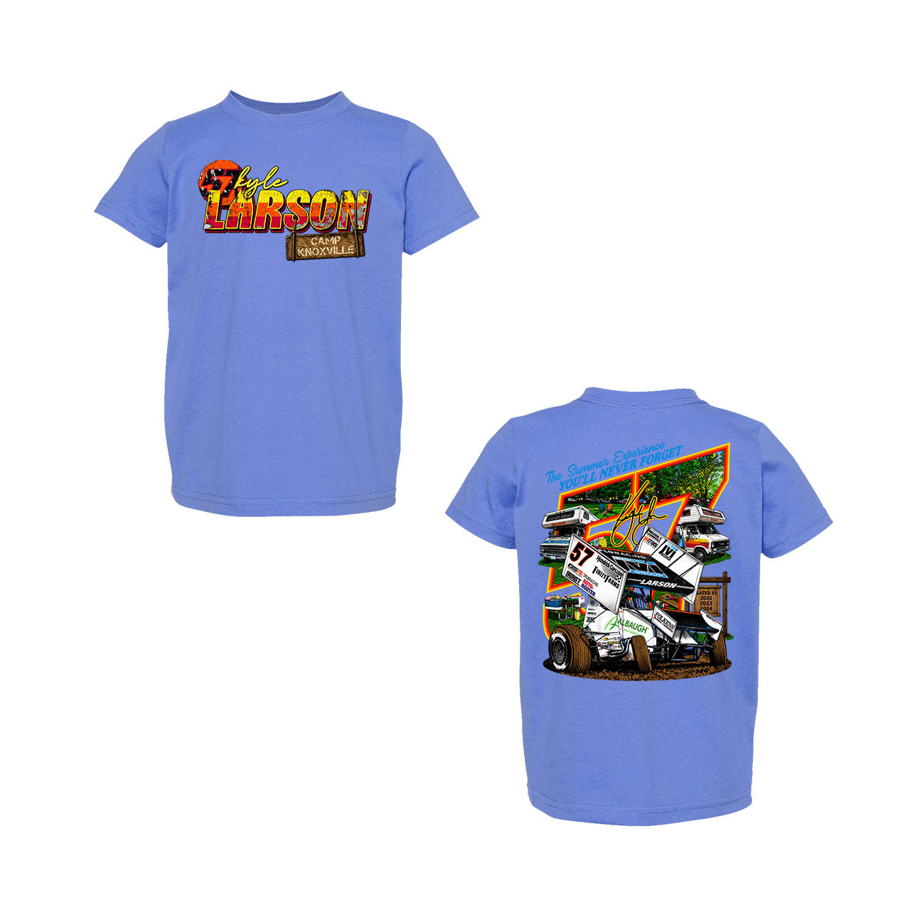 Camp Knoxville Design- Toddler Carolina Blue T-Shirt