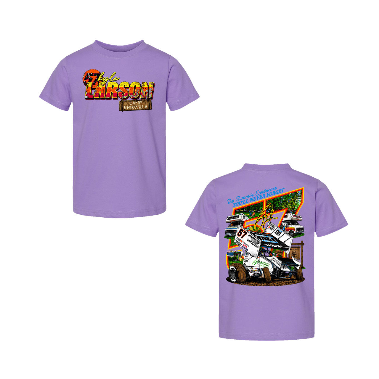 Camp Knoxville Design- Toddler Lavender T-Shirt