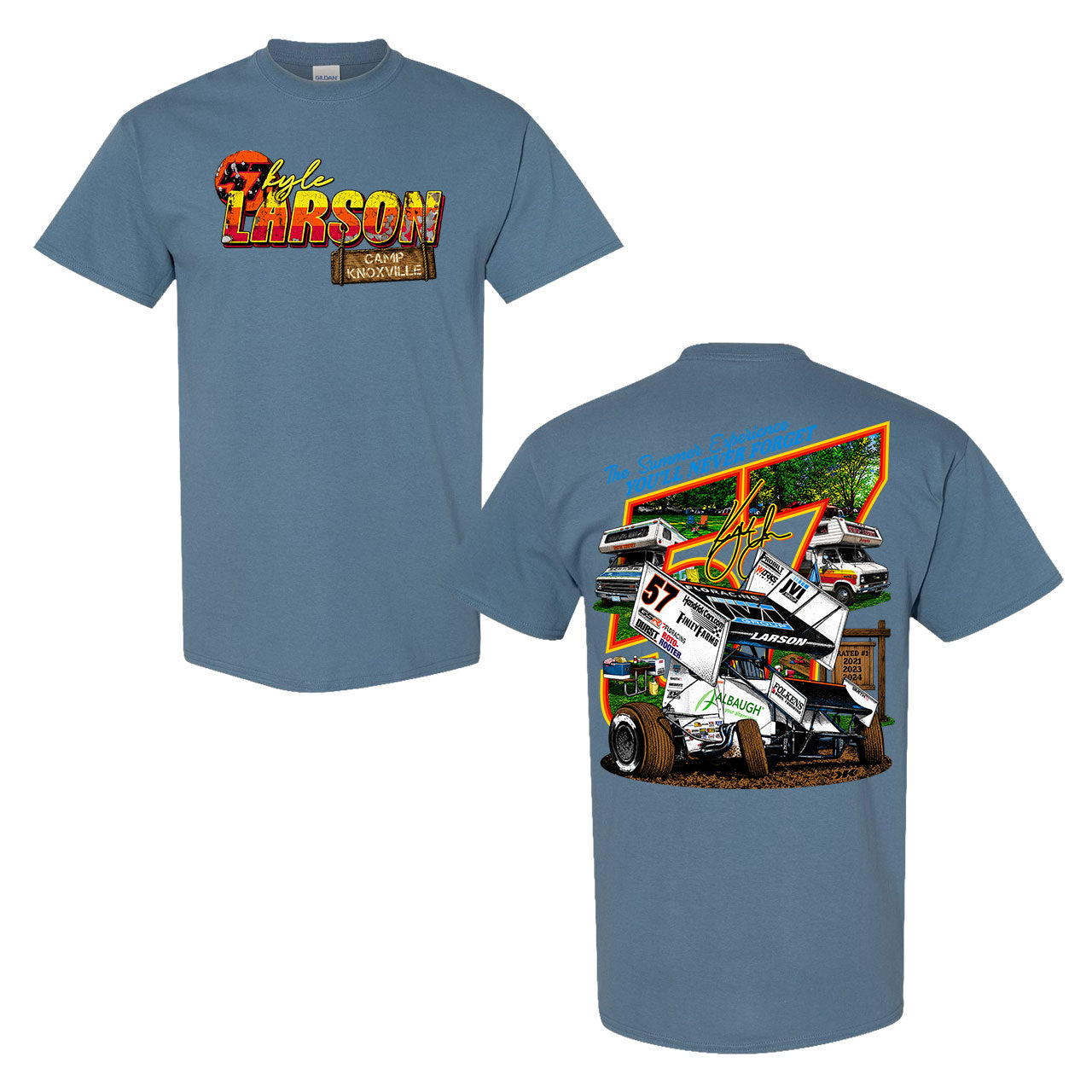 Camp Knoxville Design- Adult Harbor T-Shirt